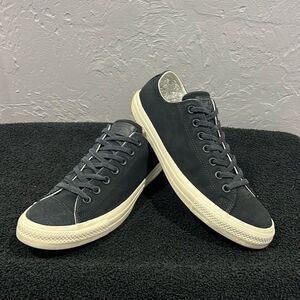 Converse Low Top Sneakers in Black and Cream Off-White